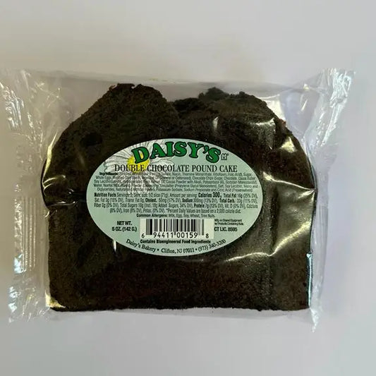 Daisy's Gourmet Double Chocolate Pound Cake